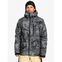 Quiksilver Mission Printed Jkt (Resin Tint True Black) - 24